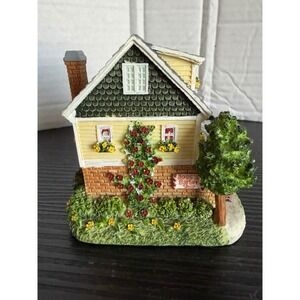 Joss's Barber Shop Miniature Village Building AH206 International Resources 2000